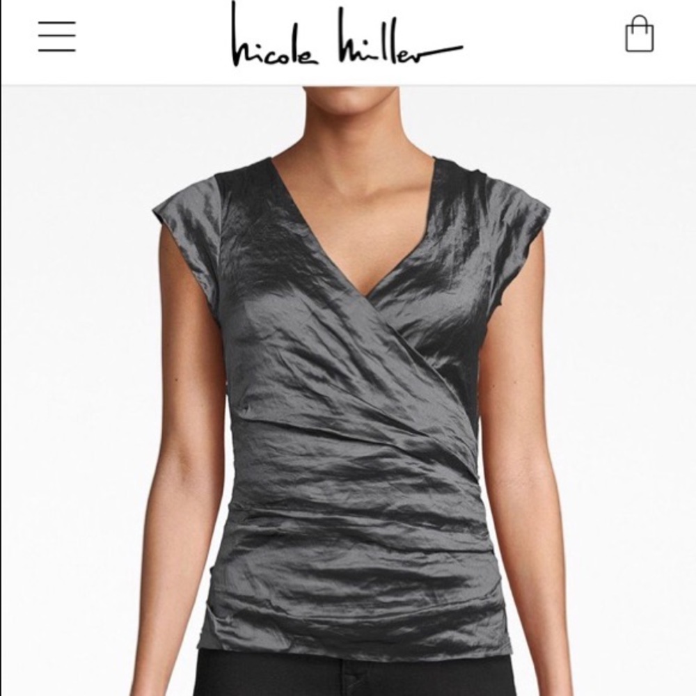 Nicole Miller Ruched Set (Top+Skirt)